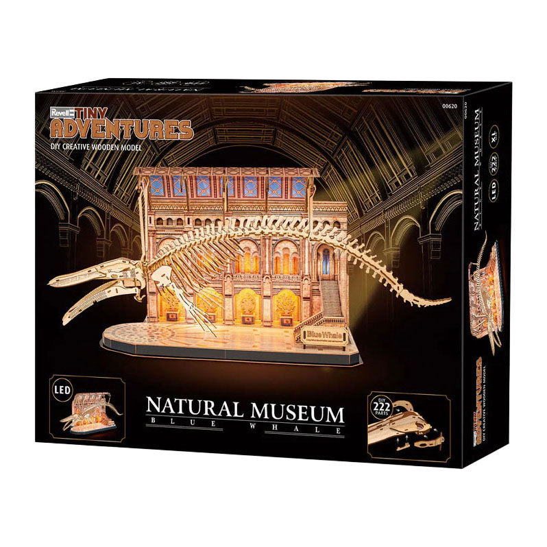 Afbeelding laden in galerijviewer, Revell tiny adventures natural museum blue whale - 222dlg.
