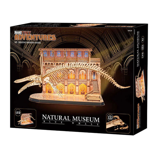 Revell tiny adventures natural museum blue whale - 222dlg.