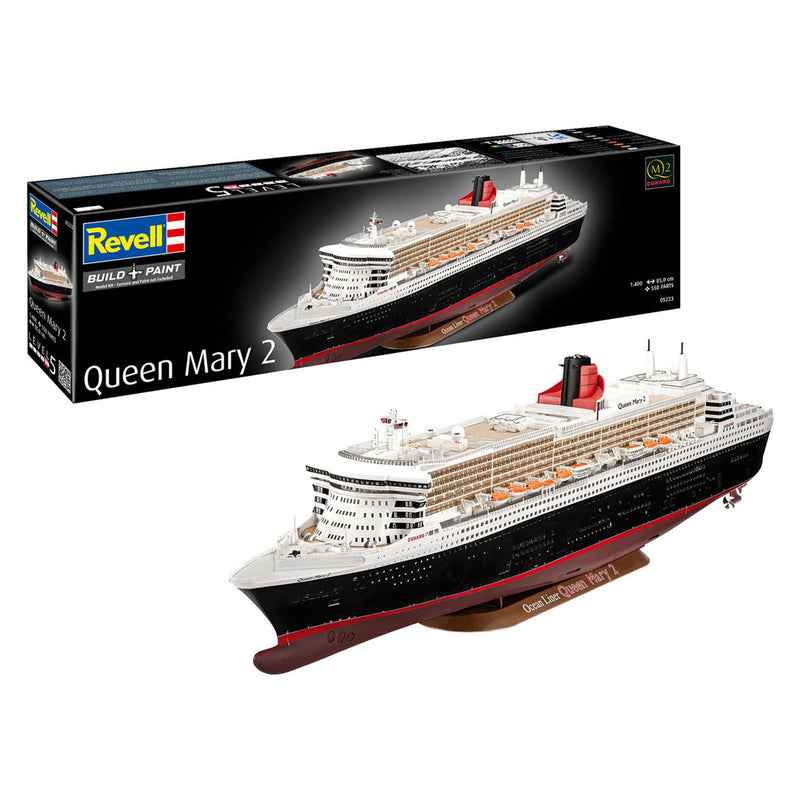 Afbeelding laden in galerijviewer, Revell modelbouwpakket queen mary 2 1:400 - 550dlg.
