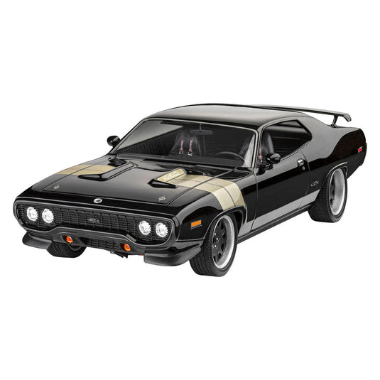 Revell modelbouwpakket fast furious - dominic's 1971 plymouth gtx 1:24 - 81dlg.