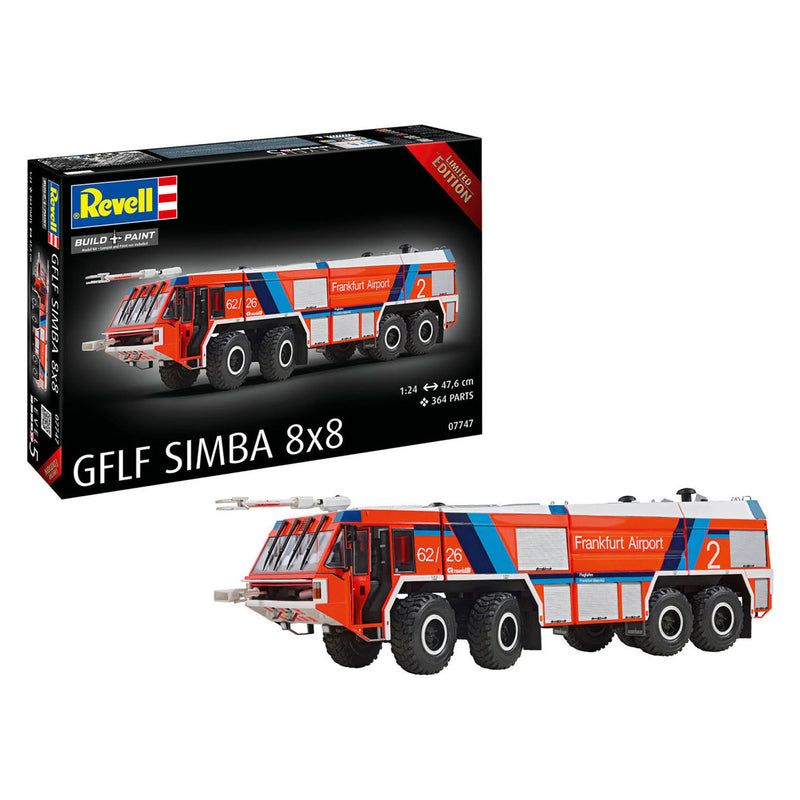 Afbeelding laden in galerijviewer, Revell modelbouwpakket gflf simba 8x8 1:24 - 364dlg.
