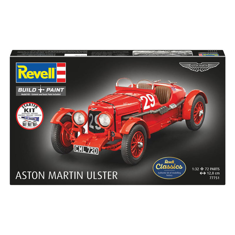 Afbeelding laden in galerijviewer, Revell modelbouwpakket starter kit aston martin ulster 1:32 - 72dlg.
