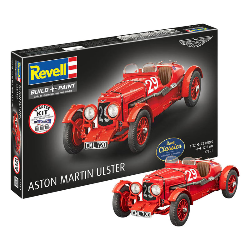 Afbeelding laden in galerijviewer, Revell modelbouwpakket starter kit aston martin ulster 1:32 - 72dlg.
