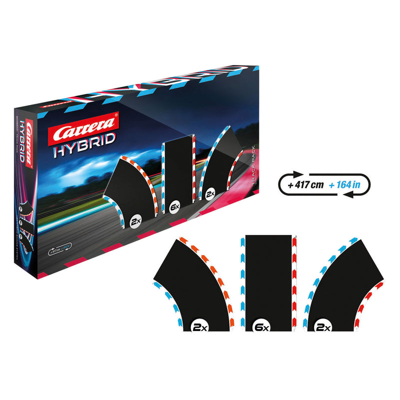 Afbeelding laden in galerijviewer, Carrera hybrid baanstukken track pack 1 - 10dlg.
