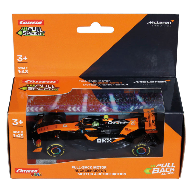Afbeelding laden in galerijviewer, Carrera pull speed auto's mclaren mcl39 l. norris, no.4 - 1:43
