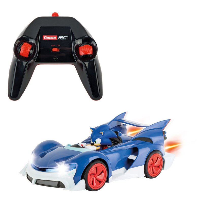 Afbeelding laden in galerijviewer, Carrera rc 2,4ghz team sonic racing - sonic, performance version - 1:18
