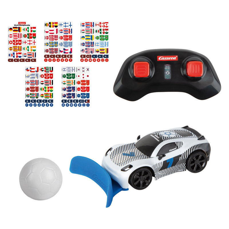 Afbeelding laden in galerijviewer, Carrera rc 2,4ghz mini rc white - world championship - 1:43
