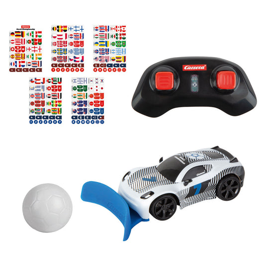 Carrera rc 2,4ghz mini rc white - world championship - 1:43