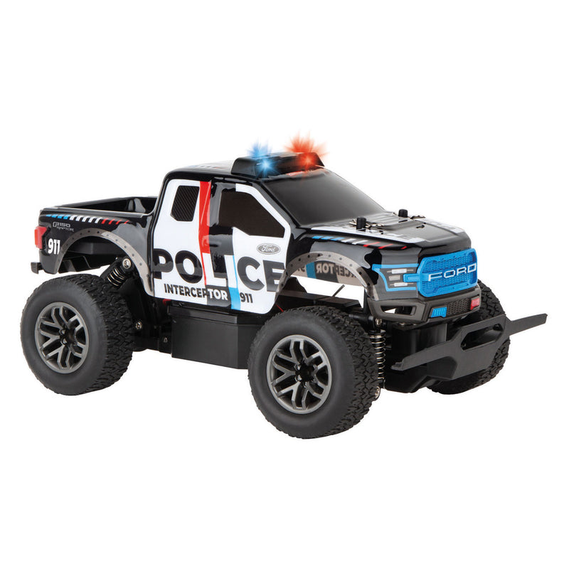 Afbeelding laden in galerijviewer, Carrera rc 2,4ghz ford f-150 raptor police - 1:18
