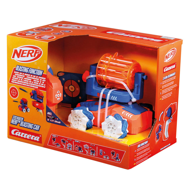 Afbeelding laden in galerijviewer, Carrera rc 2,4ghz nerf blasting car
