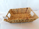 Baskin mand hyacint rechthoek 29x22x8cm