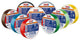 Tesa isolatietape rood 15mm 10mtr | 10 stuks
