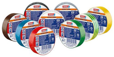 Tesa isolatietape wit 19mm 25mtr | 10 stuks