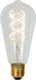 Lucide st64 - filament lamp - ø 6,4 cm - led - e27 - 1x4,9w 2200k - transparant