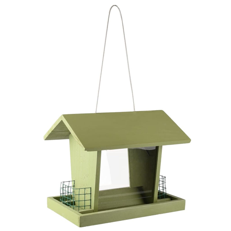 Afbeelding laden in galerijviewer, FLAMINGO FLAMINGO Vogelvoederhuisje met silo Mado groen

