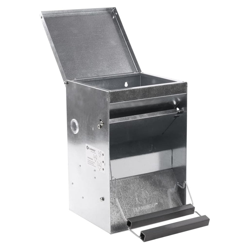 Afbeelding laden in galerijviewer, FLAMINGO FLAMINGO Kippenvoerdispenser Timo automatisch 6 kg
