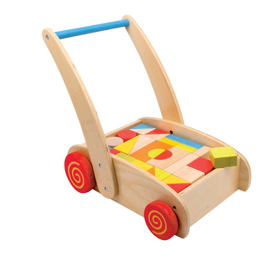 Small foot - loopwagen bouwblokken