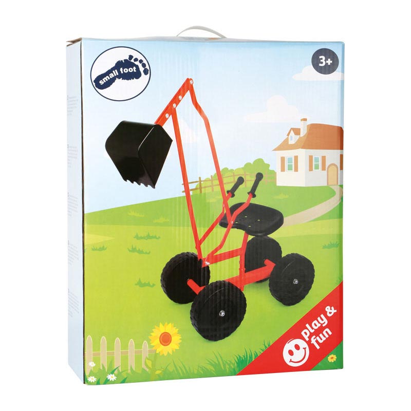 Afbeelding laden in galerijviewer, Small foot - graafmachine met wielen
