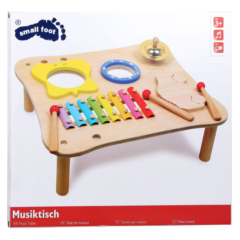 Afbeelding laden in galerijviewer, Small foot - houten muziektafel
