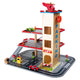 Small foot - houten parkeergarage met accessoires