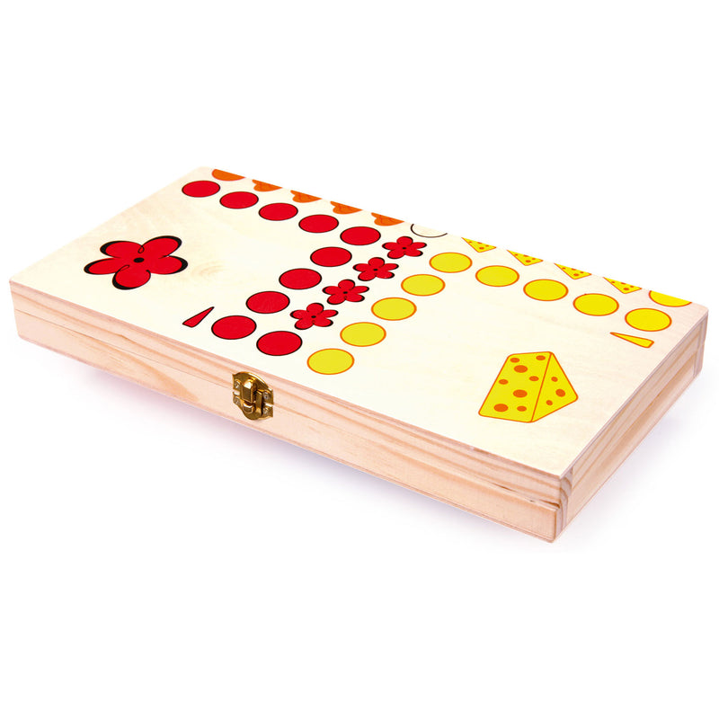 Afbeelding laden in galerijviewer, Small foot - houten ludo dieren
