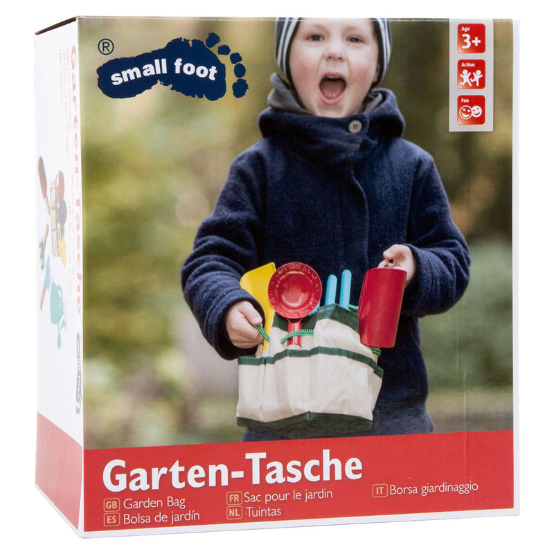 Afbeelding laden in galerijviewer, Small foot - tuintas met tuingereedschap, 8dlg.
