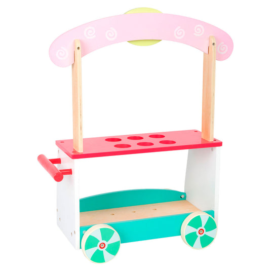 Small foot - houten ijscokar met accessoires