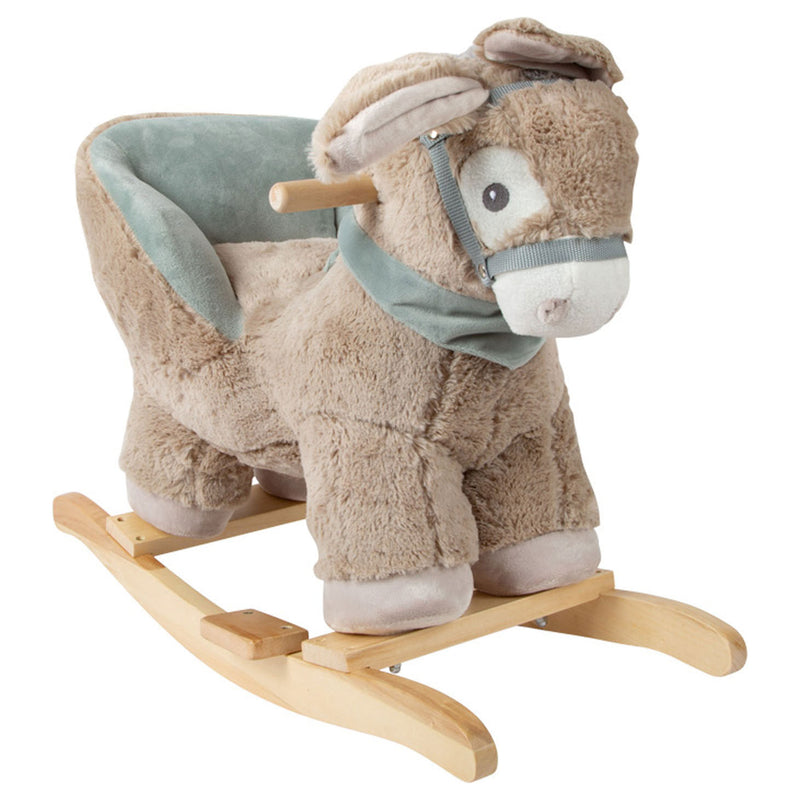 Afbeelding laden in galerijviewer, Small foot - houten hobbel ezel met stoel

