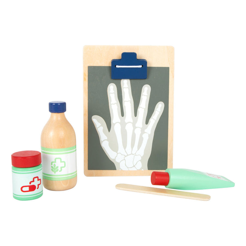 Afbeelding laden in galerijviewer, Small foot - dokterstas met houten dokter accessoires, 18dlg.
