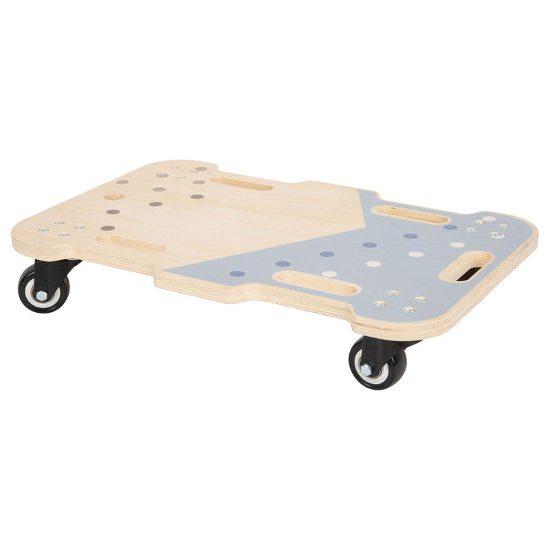 Afbeelding laden in galerijviewer, Small foot - houten rollerbord blauw
