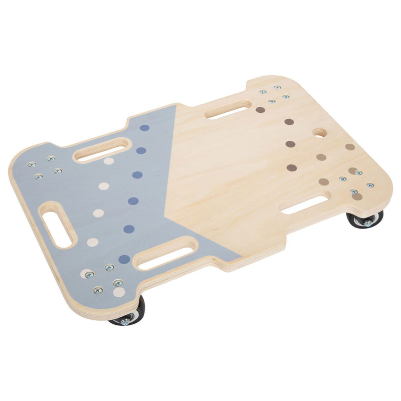 Afbeelding laden in galerijviewer, Small foot - houten rollerbord blauw
