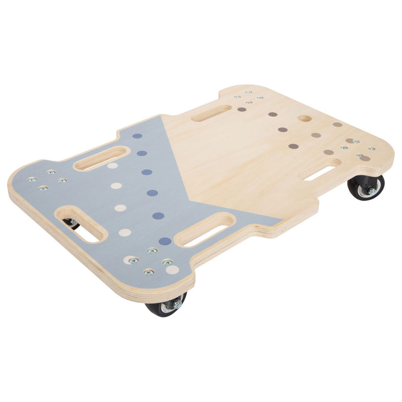 Afbeelding laden in galerijviewer, Small foot - houten rollerbord blauw

