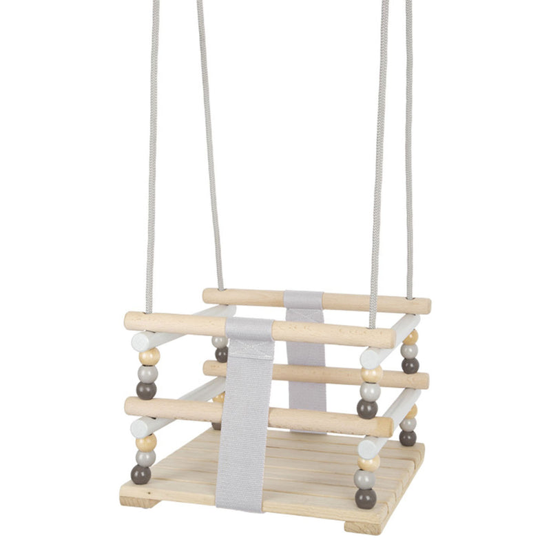Afbeelding laden in galerijviewer, Small foot - houten babyschommel skandi
