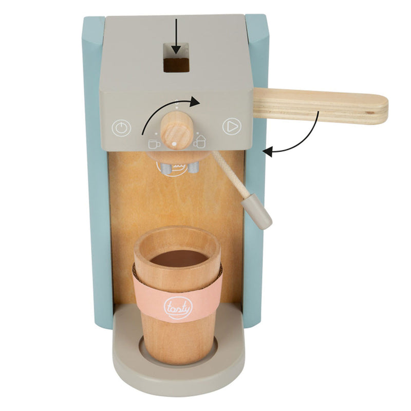 Afbeelding laden in galerijviewer, Small foot - speelgoed baristaset tasty
