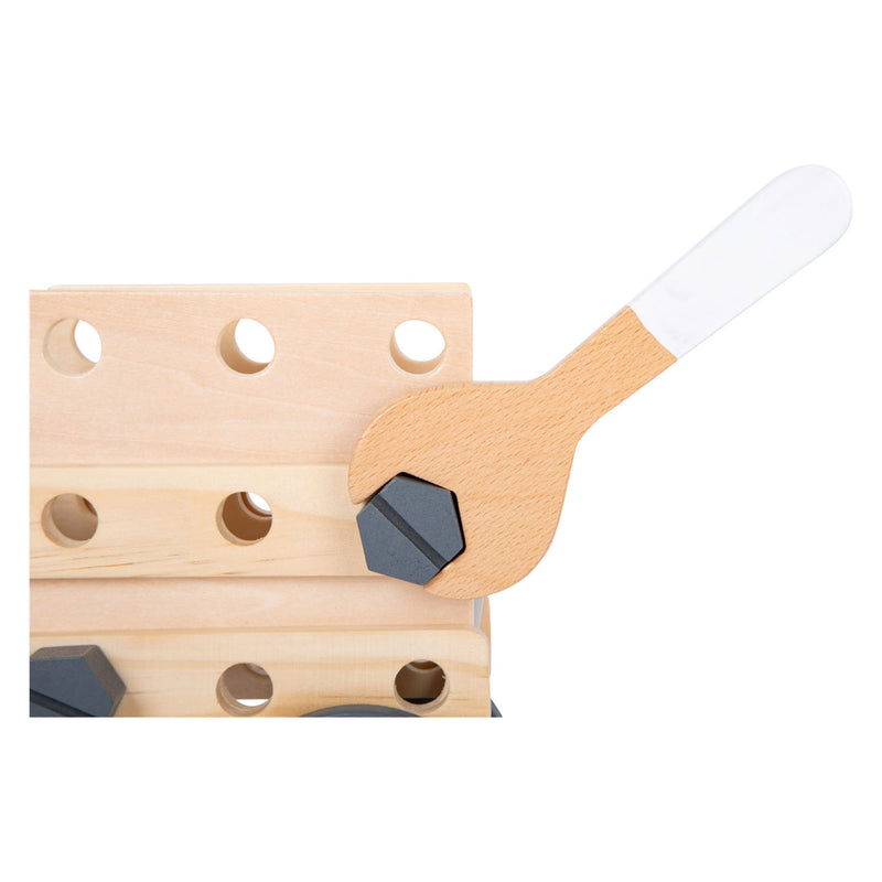 Afbeelding laden in galerijviewer, Small foot - houten constructieset miniwob, 67dlg.
