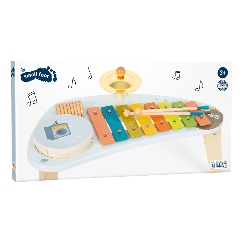 Afbeelding laden in galerijviewer, Small foot - houten muziektafel groovy beats
