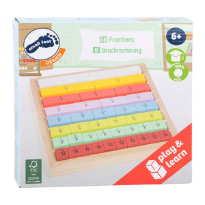 Small foot - houten blokjes met breuken