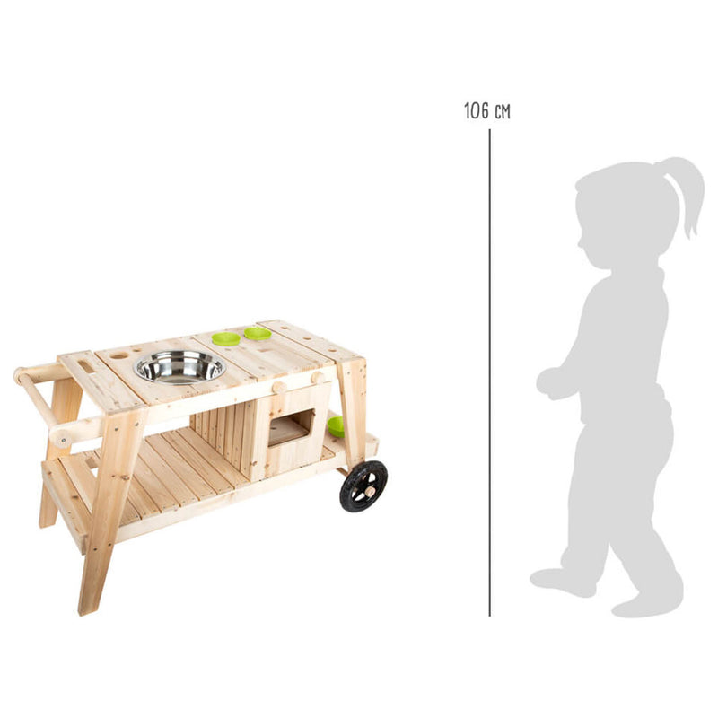 Afbeelding laden in galerijviewer, Small foot - modder buitenspeelkeuken
