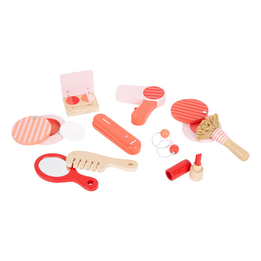 Small foot - houten retro speel make-up in koffer