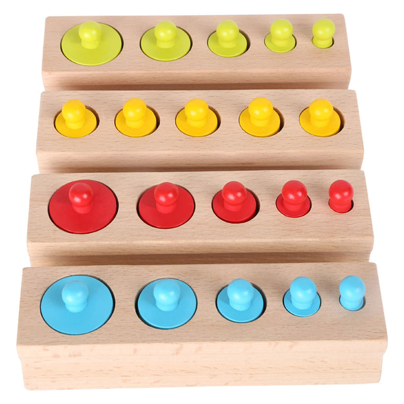 Afbeelding laden in galerijviewer, Small foot - houten puzzel grootte sorteren
