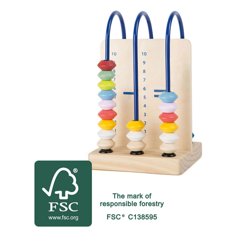 Afbeelding laden in galerijviewer, Small Foot Houten Abacus Rekensommen
