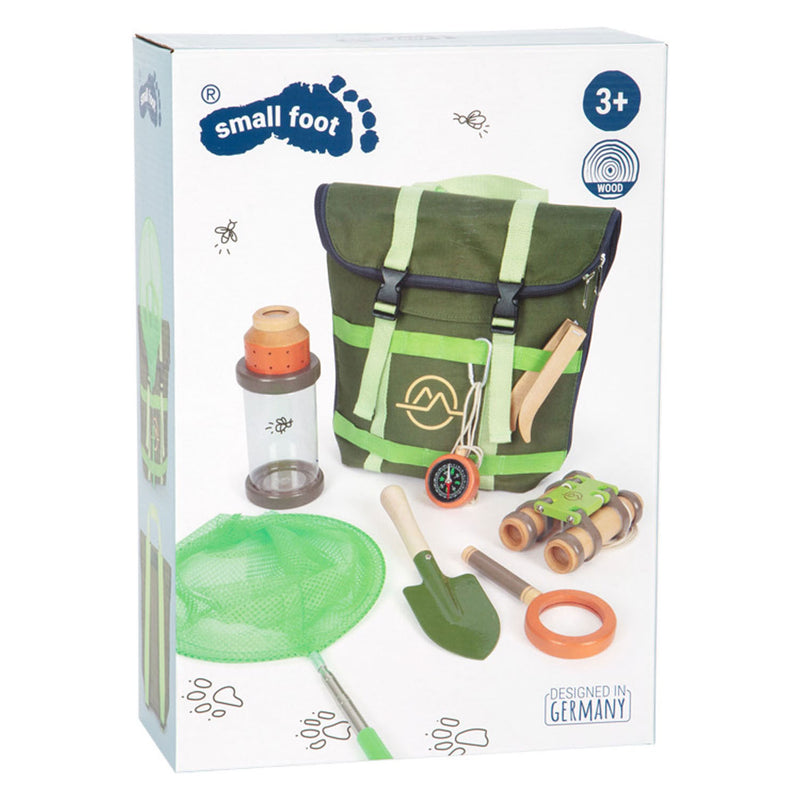 Afbeelding laden in galerijviewer, Small foot - explorer's rugzak discover met ontdekset
