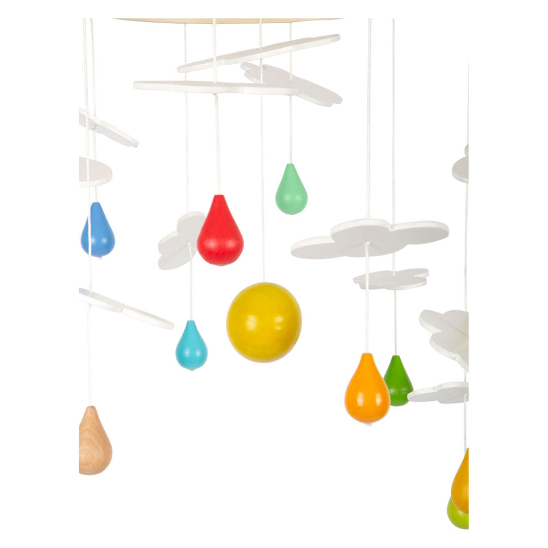 Afbeelding laden in galerijviewer, Small Foot Houten Baby Mobiel Regenboog
