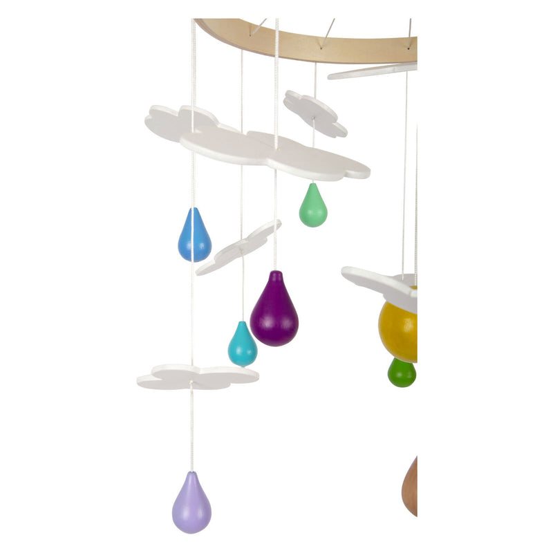 Afbeelding laden in galerijviewer, Small Foot Houten Baby Mobiel Regenboog

