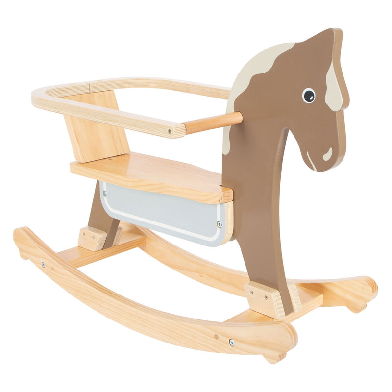 Afbeelding laden in galerijviewer, Small foot - hobbelpaard met zitje bruin
