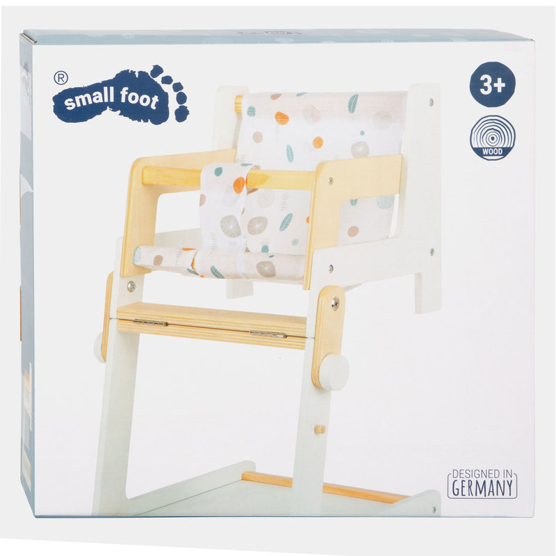 Afbeelding laden in galerijviewer, Small foot - houten combi poppenstoel little button
