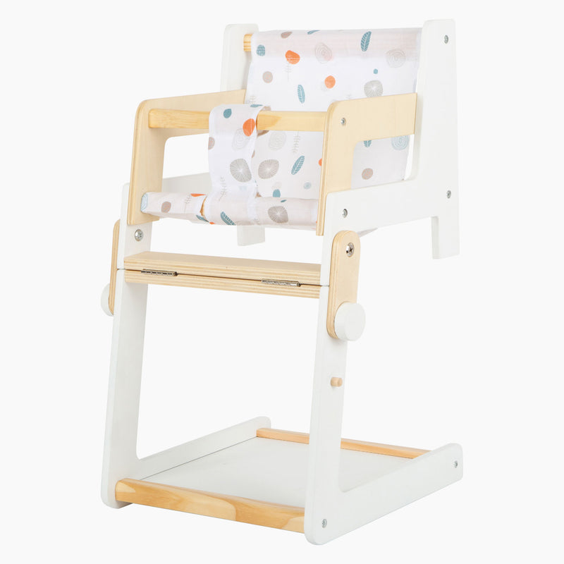 Afbeelding laden in galerijviewer, Small foot - houten combi poppenstoel little button
