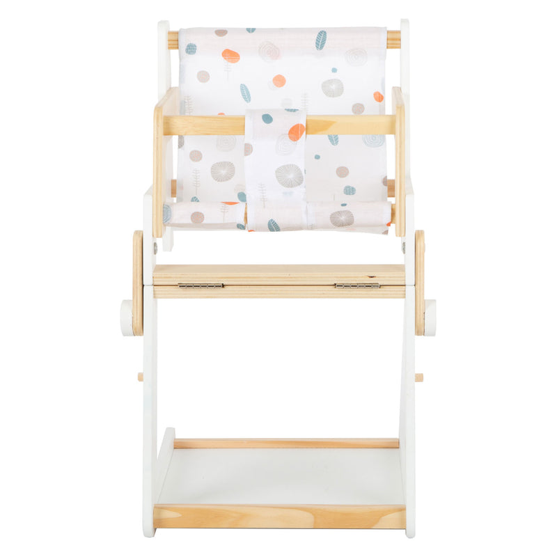 Afbeelding laden in galerijviewer, Small foot - houten combi poppenstoel little button
