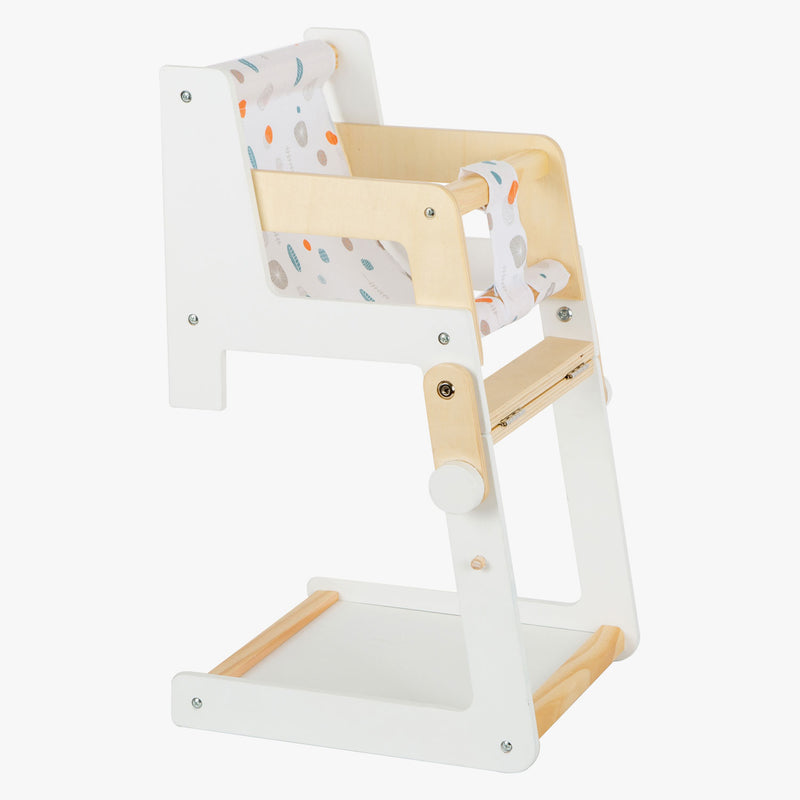 Afbeelding laden in galerijviewer, Small foot - houten combi poppenstoel little button
