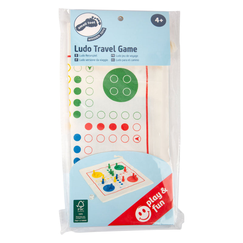 Afbeelding laden in galerijviewer, Small Foot Houten Ludo Reisspel
